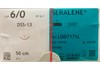 Seralene 6/0  monofil (LO07171L) DSS-13 (1 x 50 cm) 24 Stück (blau)   (SSB)
